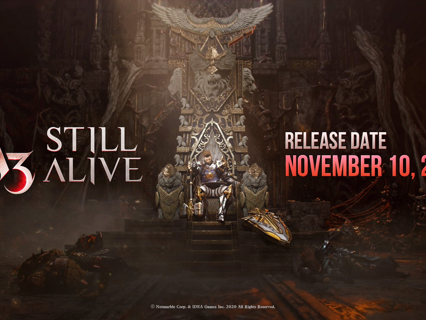 PRÉPAREZ-VOUS À SURVIVRE AUX TÉNÈBRES AVEC LE LANCEMENT DE A3: STILL ALIVE LE 10 NOVEMBRE