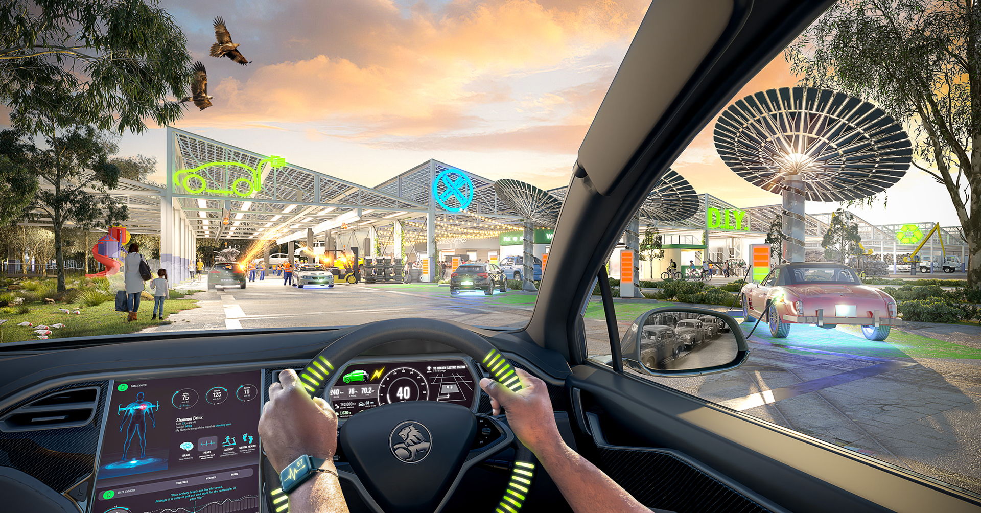 A NEW NORMAL: ELECTRIC CAR CONVERSIONS Presented by Grimshaw X Greenshoot X Greenaway Architects