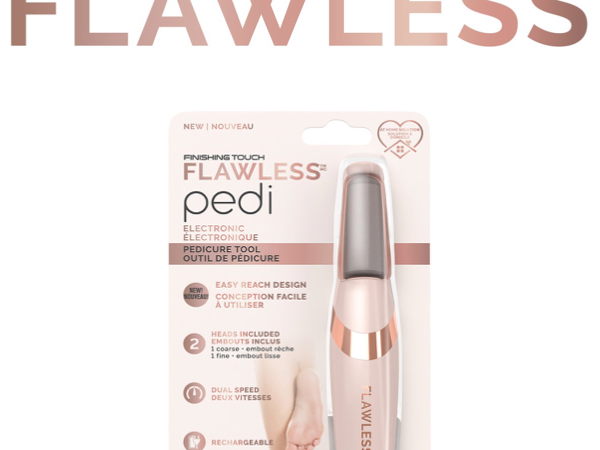 Descubre el secreto para un pedicure de spa en casa con Finishing Touch Flawless Pedi