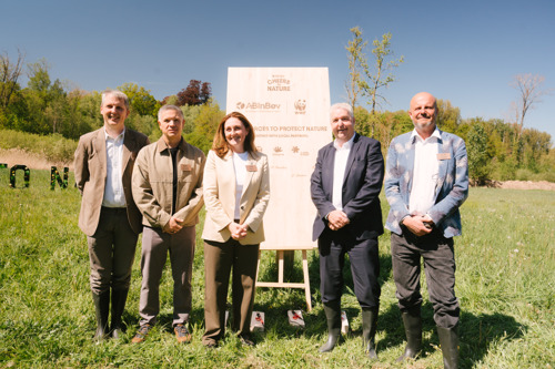 AB InBev lance un nouveau projet de gestion de l'eau dans la vallée de la Gete avec Natuurpunt et le WWF 
