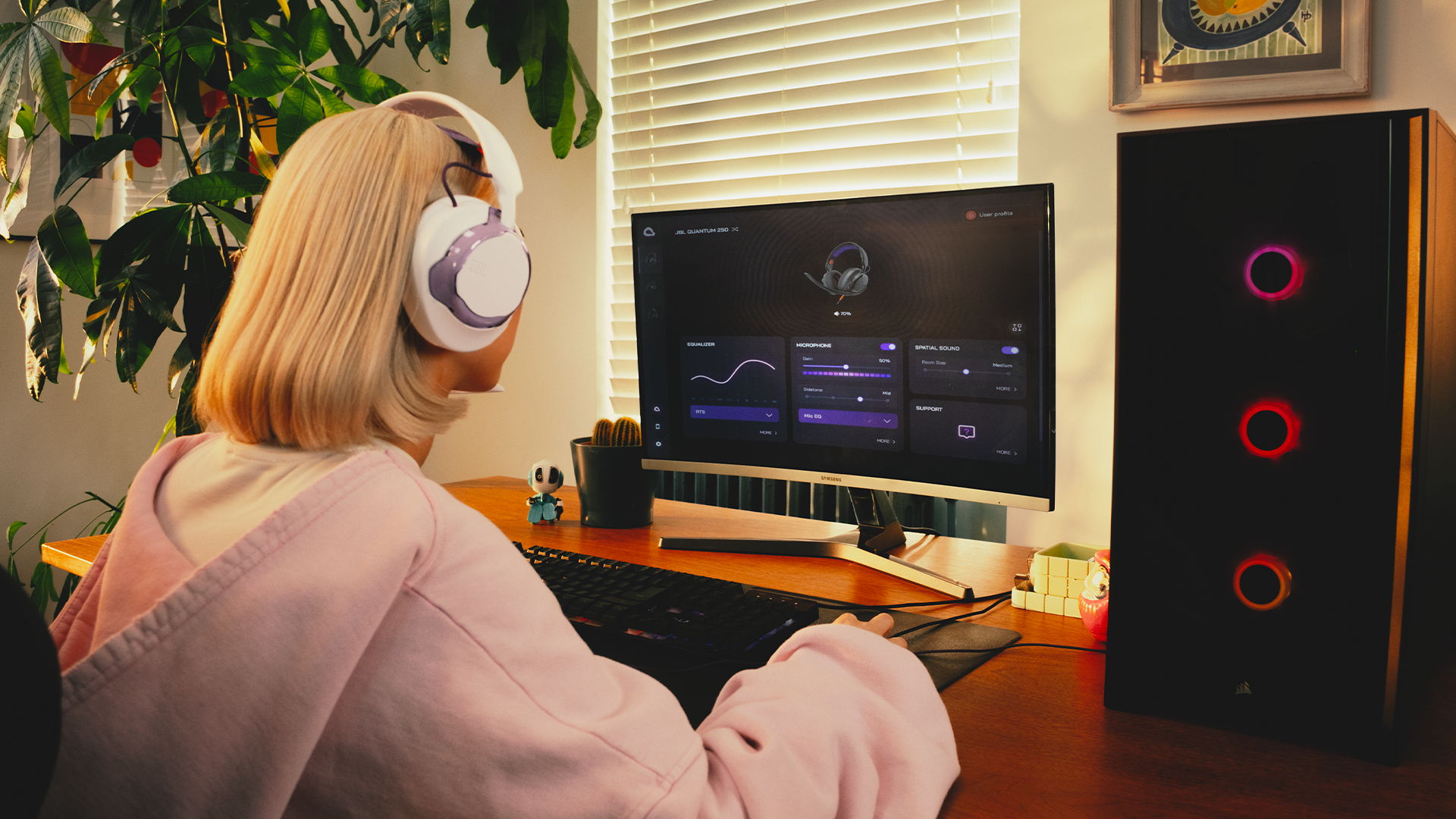 JBL presenta oficialmente sus audífonos Quantum 250 en Gamescom  