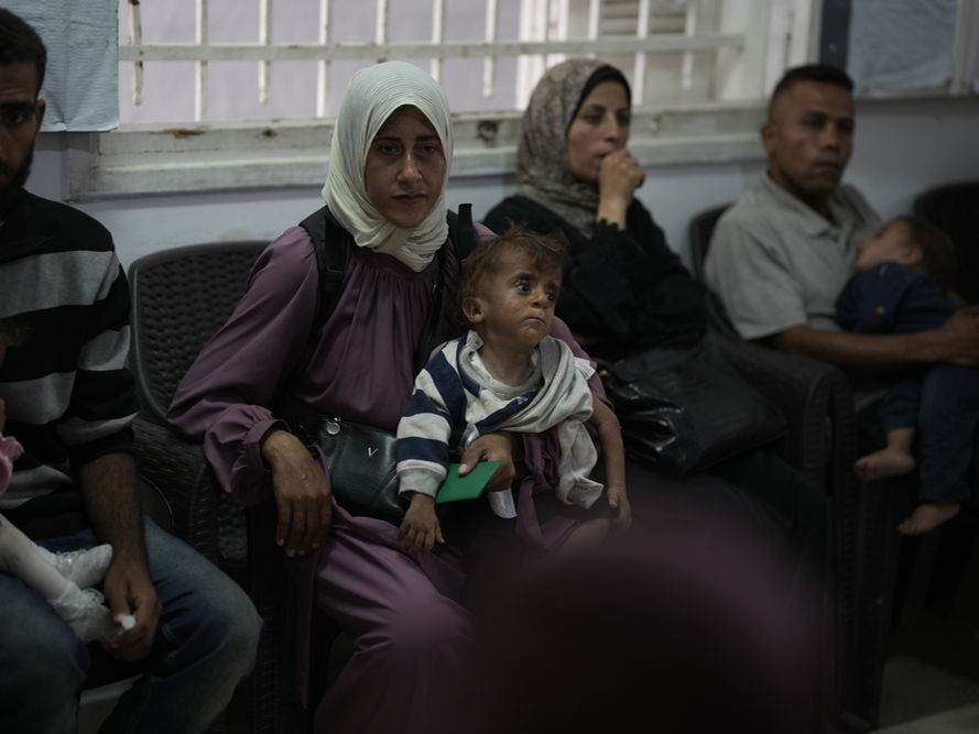 Gaza: el 25% de los menores de 5 años y de las mujeres embarazadas y lactantes que atiende MSF sufre desnutrición