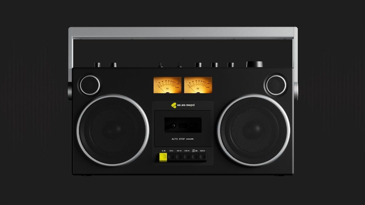 We Are Rewind reveal a next-gen boombox for 2025. Say hi to GB-001.