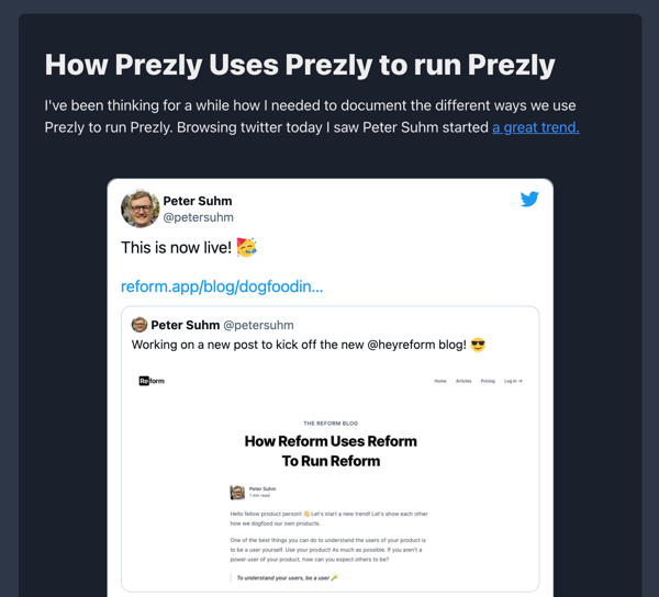How Prezly Uses Prezly to run Prezly