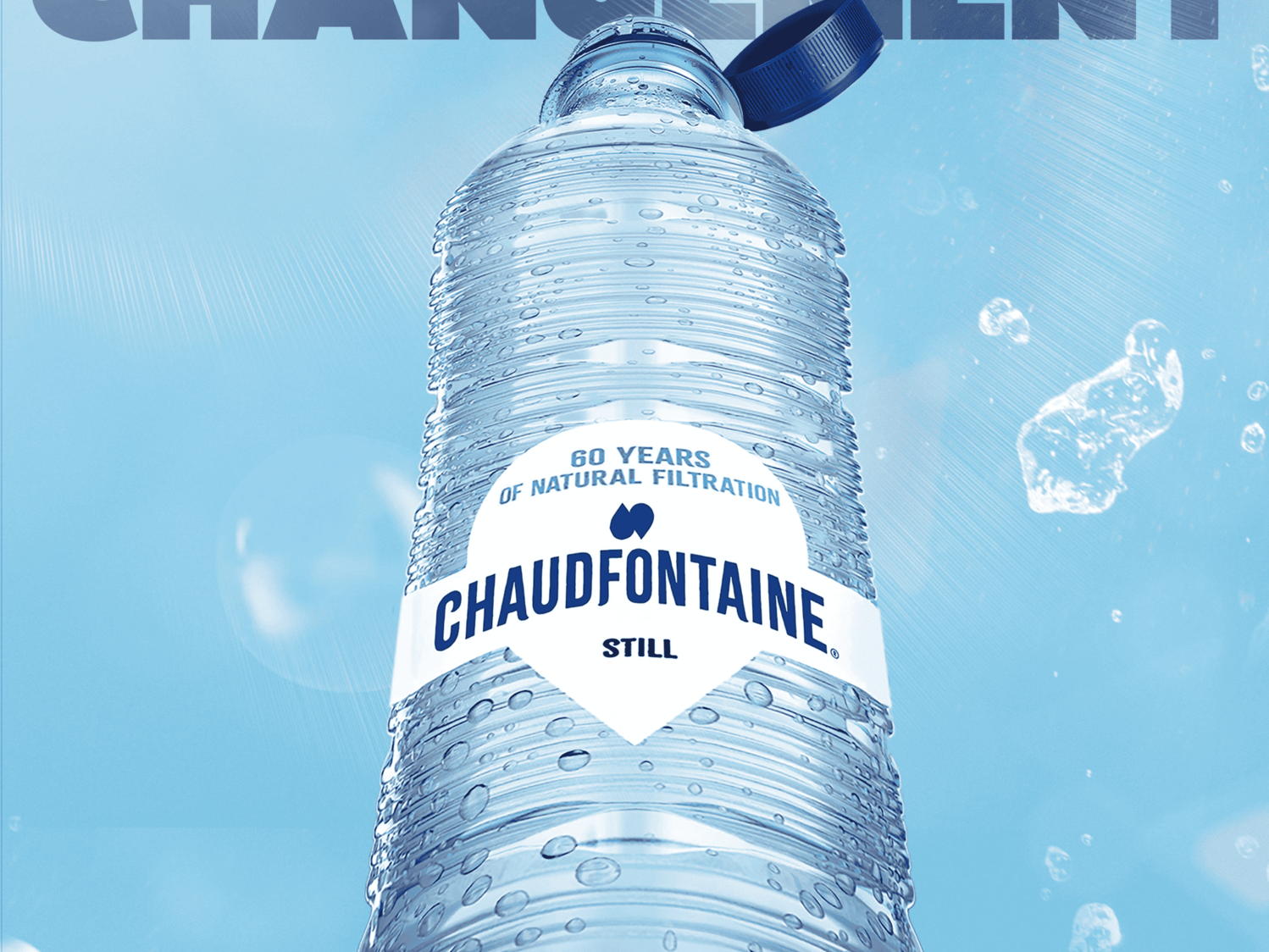 L’eau minérale naturelle belge Chaudfontaine® lance « Change-Ready » et inspire à affronter le changement 