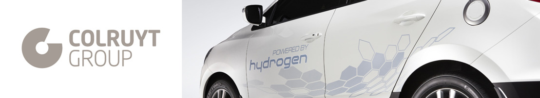 Colruyt Group acquiert la première voiture de série à hydrogène vendue en Belgique.