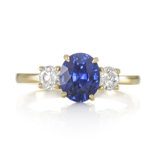 Mère & Fille - Bague-Capucine-Saphir-Bleu-Fonce-or-jaune-6800€ (1)