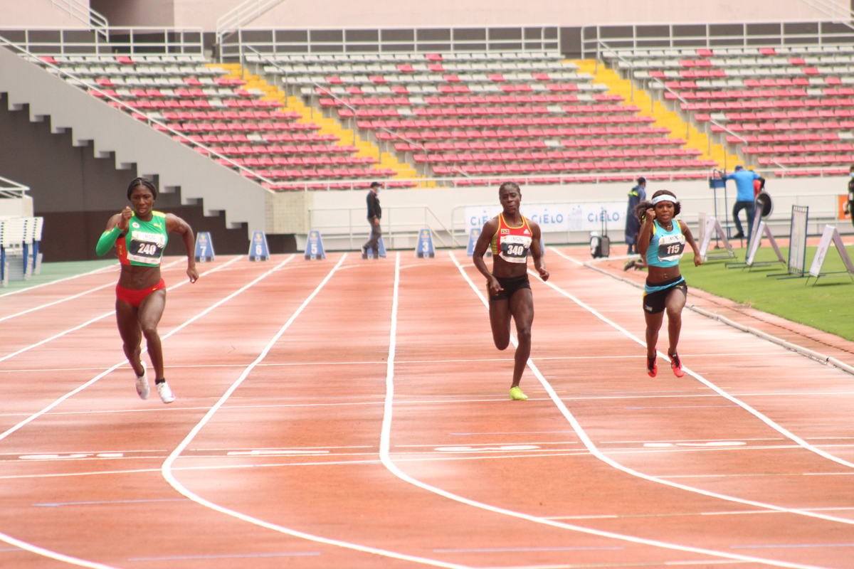 Halle Hazzard of Grenada wins the Women