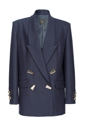 PINKO FW25 RAPISARDI GIACCA GESSATO EUR525