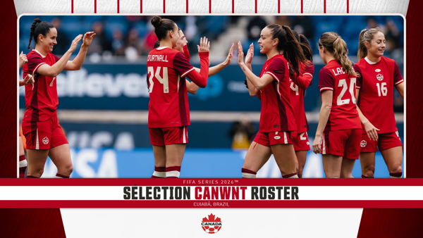 Formation du CANWNT annoncée pour les FIFA Series 2026™