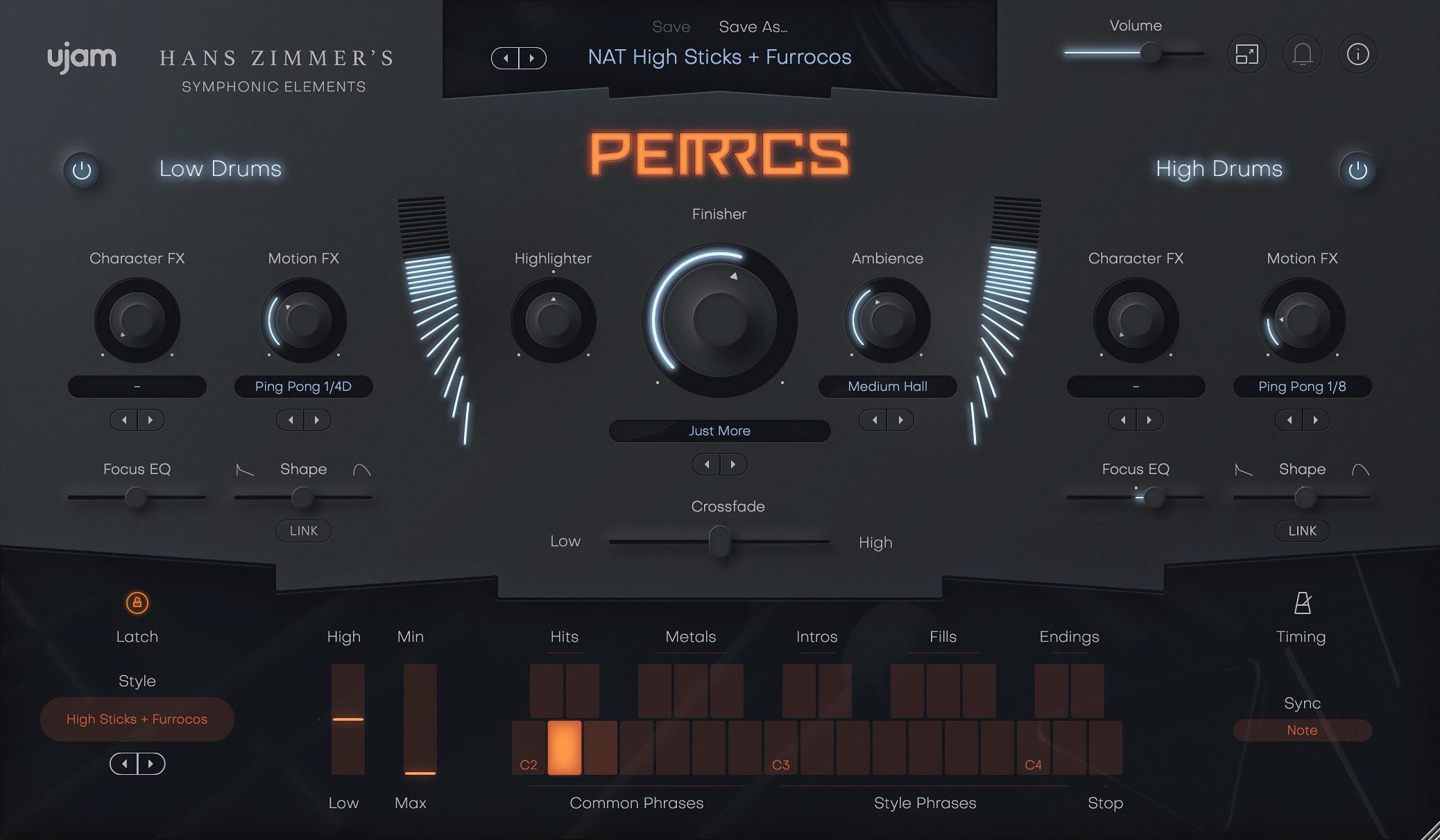 UJAM Launches PERRCS: Cinematic Percussion from Hans Zimmer’s Orchestral Library