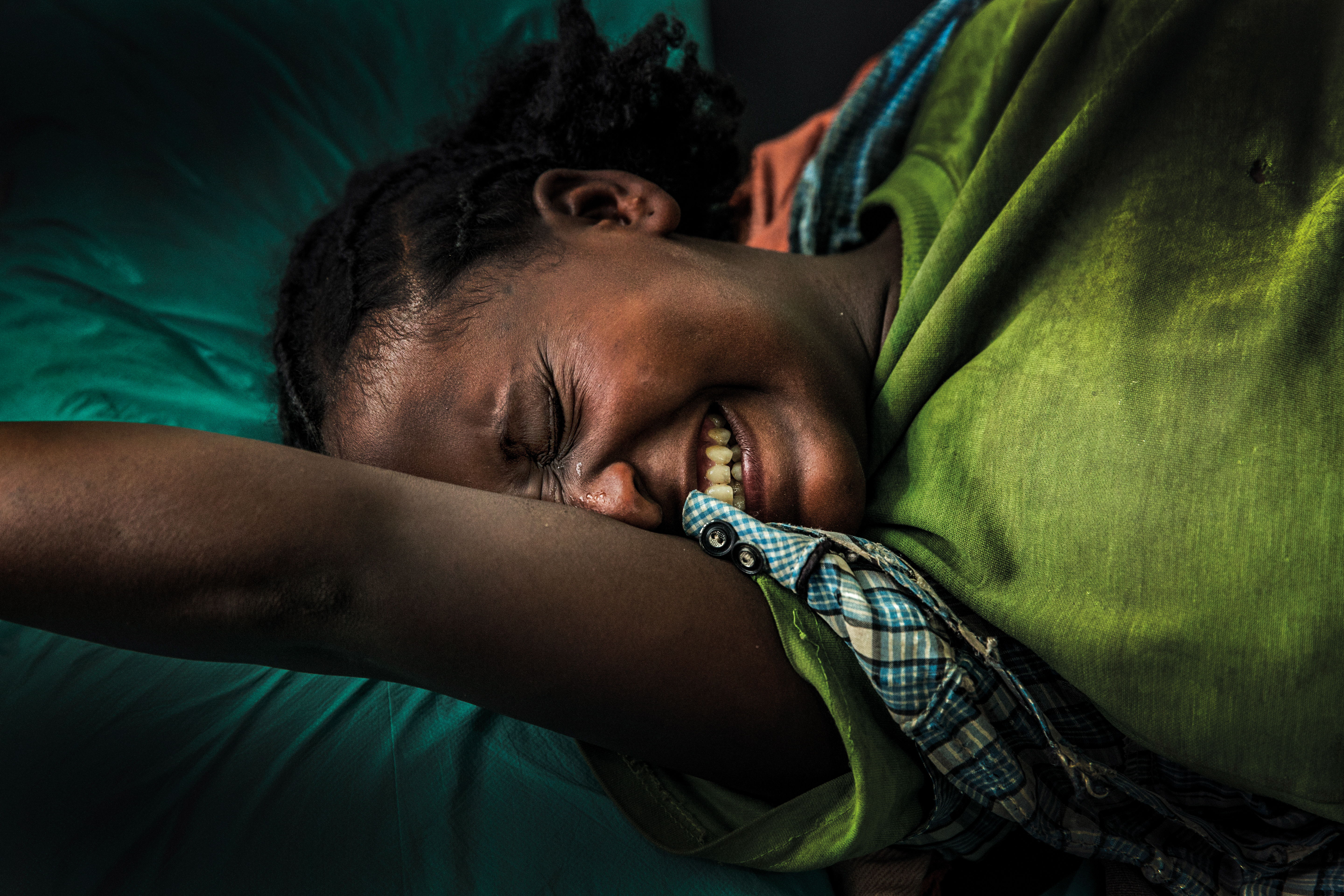 Trabajo de parto de Barakat, Etiopía. Juan Carlos Tomasi/MSF