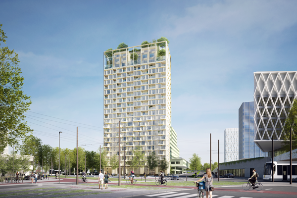Bijna de helft van de Belgen woont in 2019 in een appartement: op gemiddeld 65m2 of in een bos op 80 meter hoog