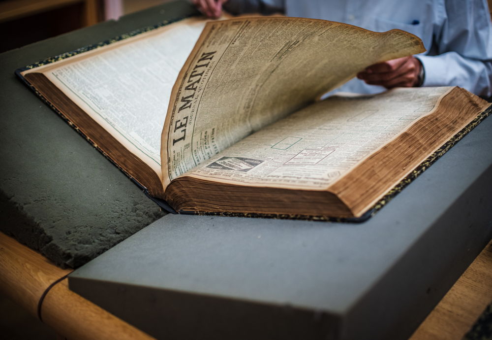 Leeszaal Erfgoedbibliotheek Hendrik Conscience (Antwerpen) | Foto door LUCID