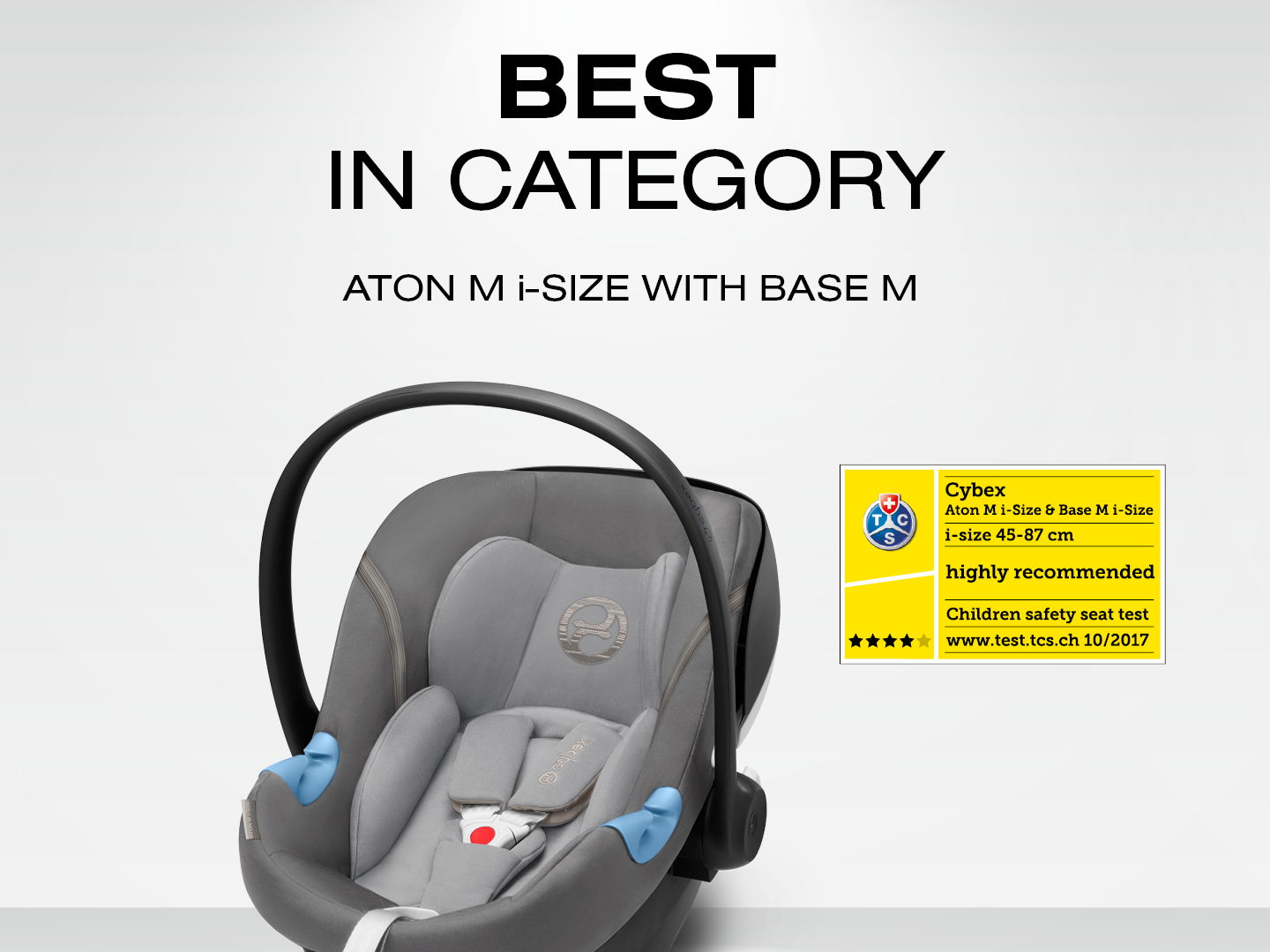 Cybex Aton M Best in category