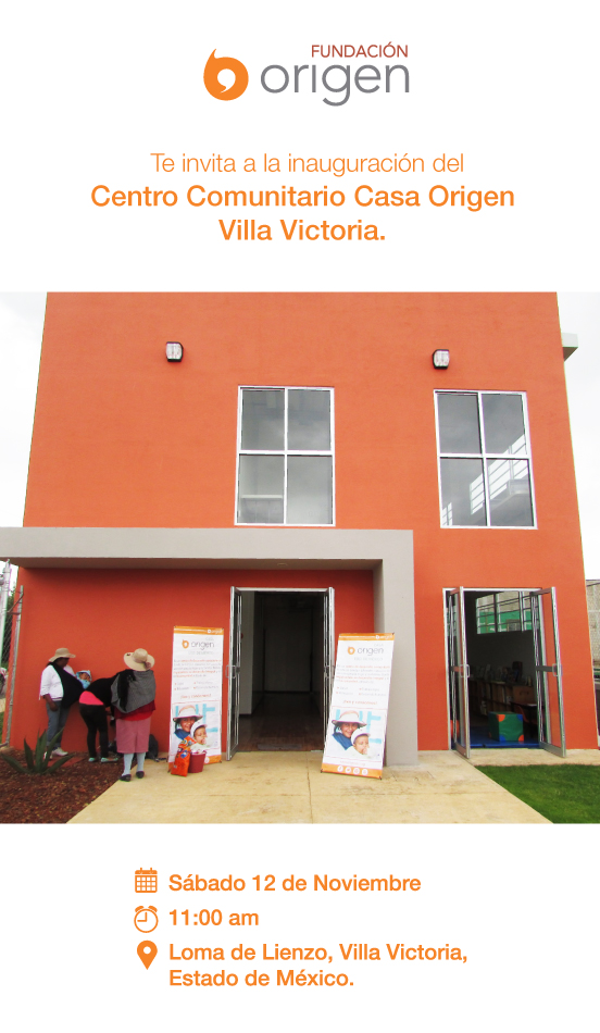 Inauguración del Centro Comunitario Casa Origen en Villa Victoria