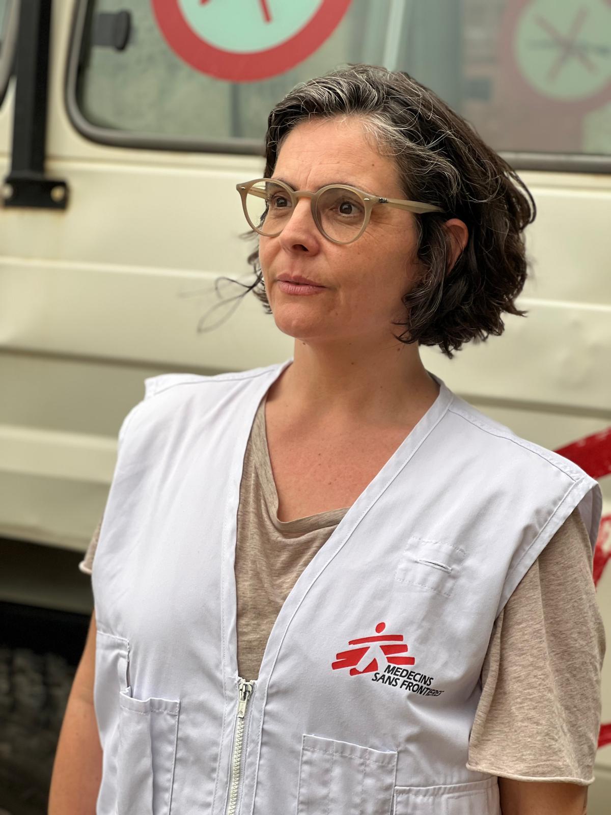Virginie Napolitano, MSF emergency coordinator in Goma, describes the situation in the city Virginie Napolitano, MSF emergency coordinator in Goma, describes the situation in the city