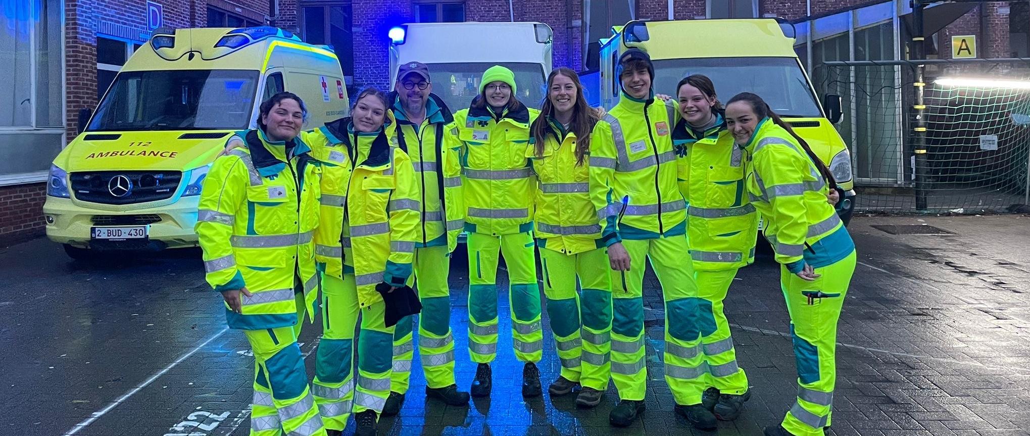 Carnaval Halle krijgt versterking van studenten Verpleegkunde van de Erasmushogeschool Brussel