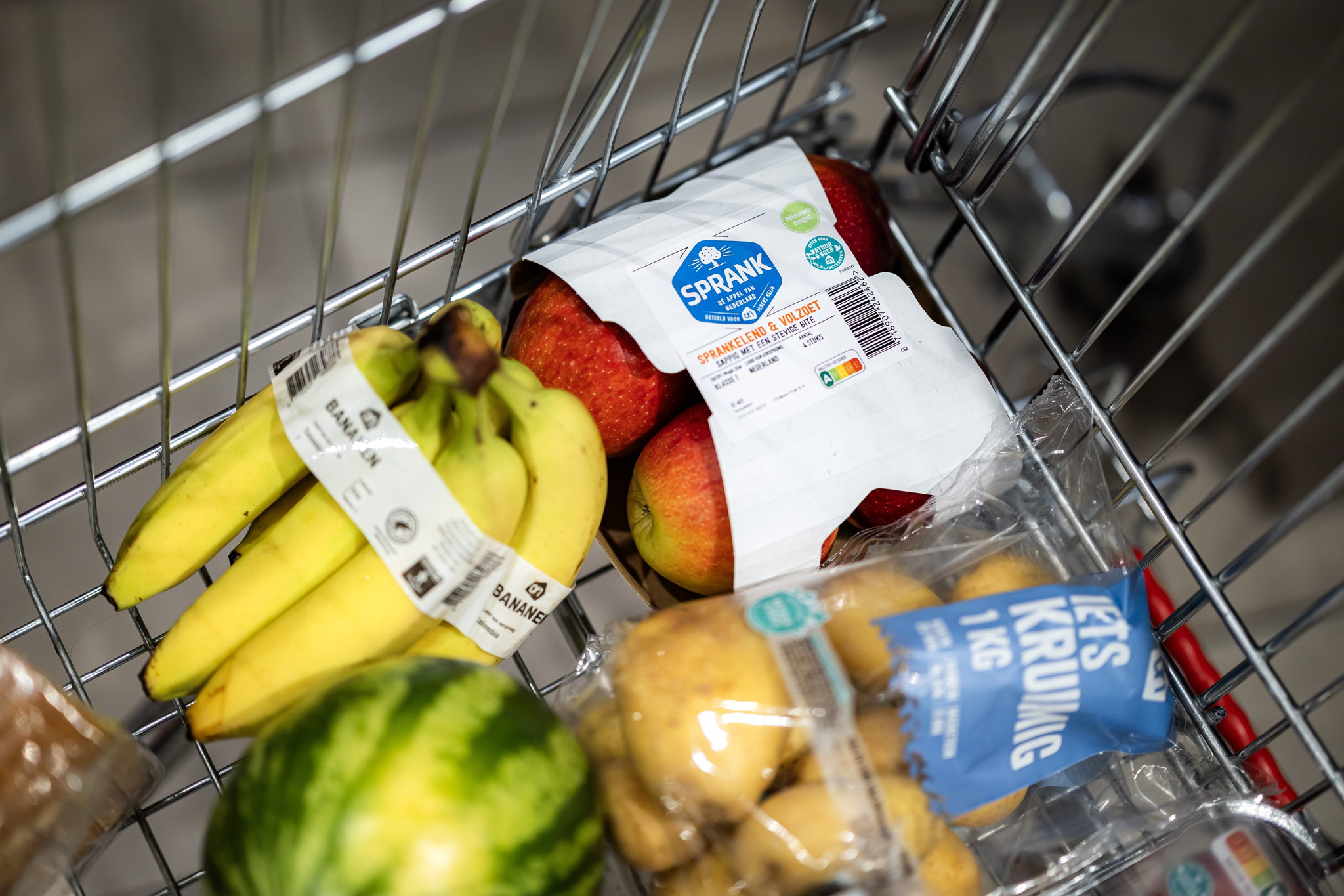 Increasingly more Dutch products in Belgian shopping trolleys