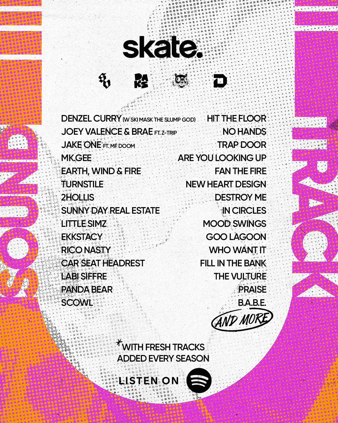 skate. dévoile sa bande originale avec Denzel Curry, Turnstile et de nombreux autres artistes