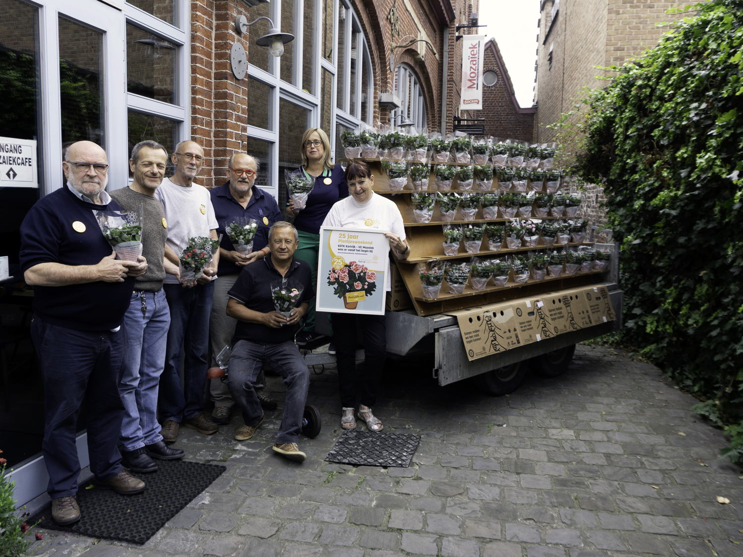 Plantjesteam Mozaïek uit Kortrijk