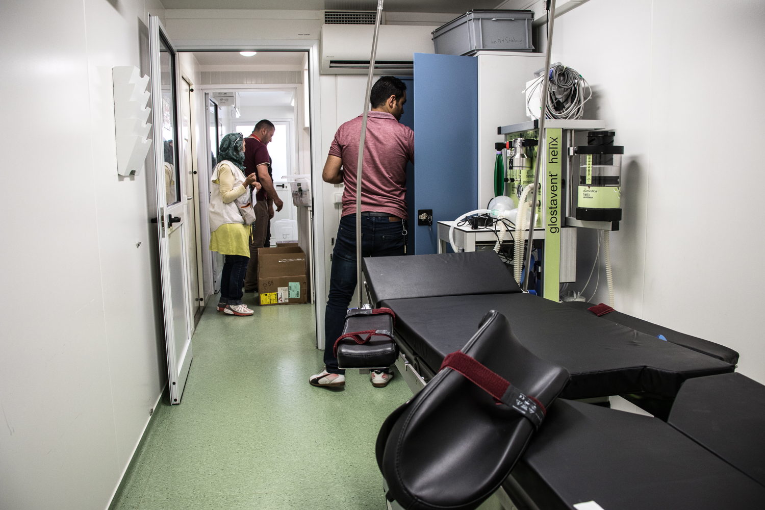 New comprehensive post-operative care facility in East Mosul © MSF/Sacha Myers