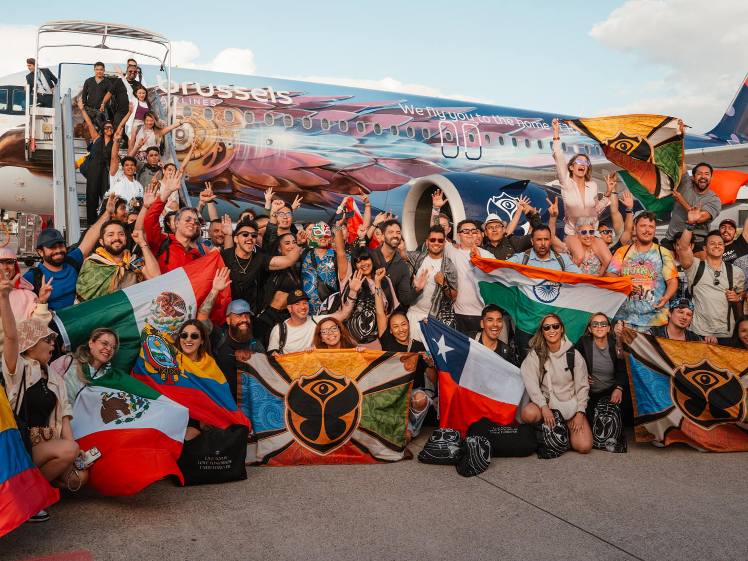 Tomorrowland continue de vibrer, tout comme les party flights 