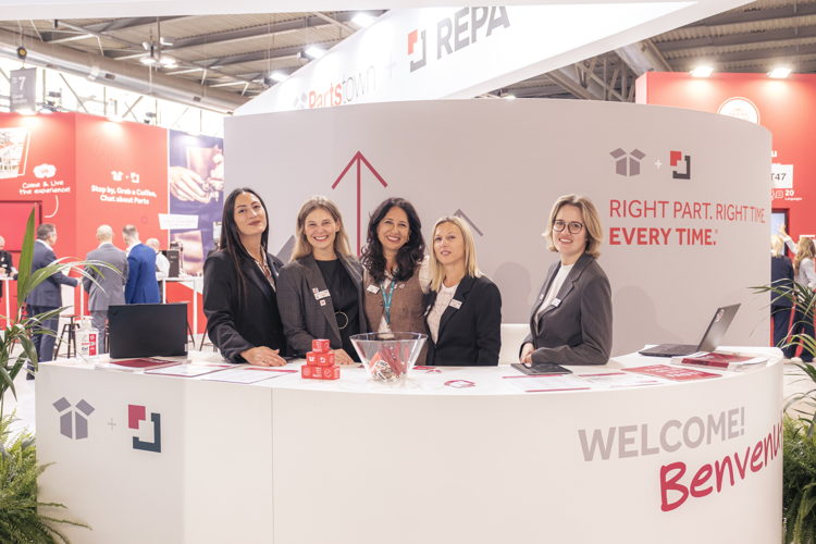 REPA&Parts Town Booth at Host 2025