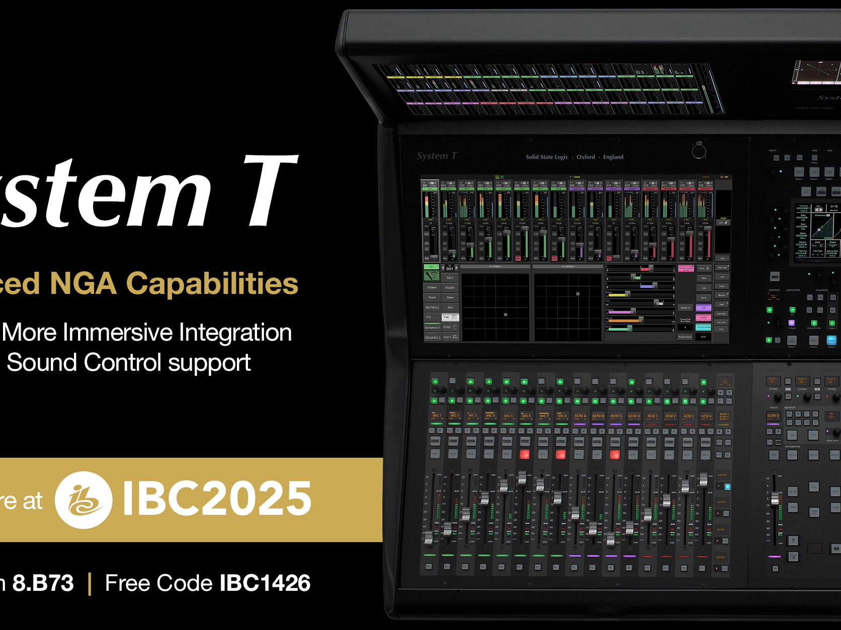 Solid State Logic Expands Next Generation Audio Capabilities at IBC 2025 with Integrated Development