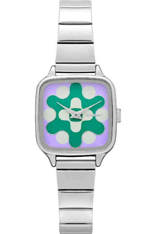 Juttu Komono Horloge Kate Aurora Track Silver Lilac €99 Juttu Komono Horloge Kate Aurora Track Silver Lilac €99