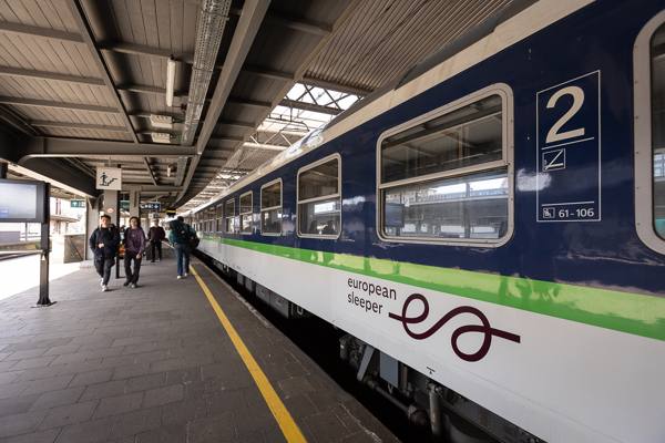 Belgium’s second night train arrives at Midi station