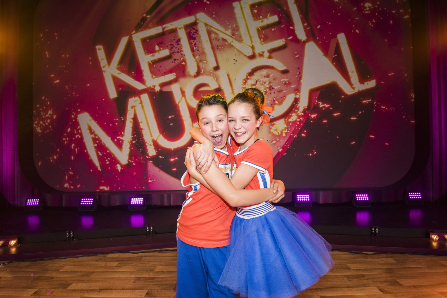 Ketnet Musical - Nono Wauters en Marthe Willems - (c)VRT/Alex Vanhee