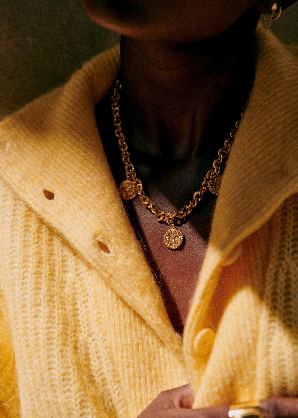 Sézane - Collier DINA - Dore - 110€