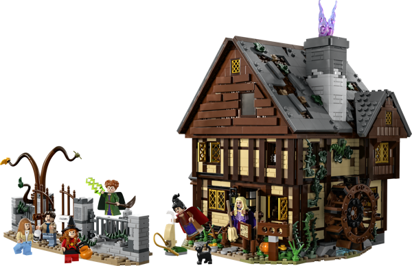 Media alert: De LEGO Groep vervult droom van Belgische Amber met de nieuwe Disney 'Hocus Pocus: The Sanderson Sisters’ Cottage' set