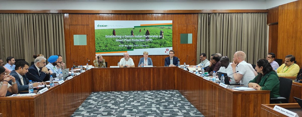 Five-day roundtable on ‘Establishing a Danish-Indian partnership on Smart Plant Protection (SPP)’ at ICRISAT headquarters in Hyderabad, India