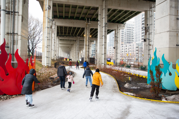 The Bentway wraps winter programming with Family Day festivities