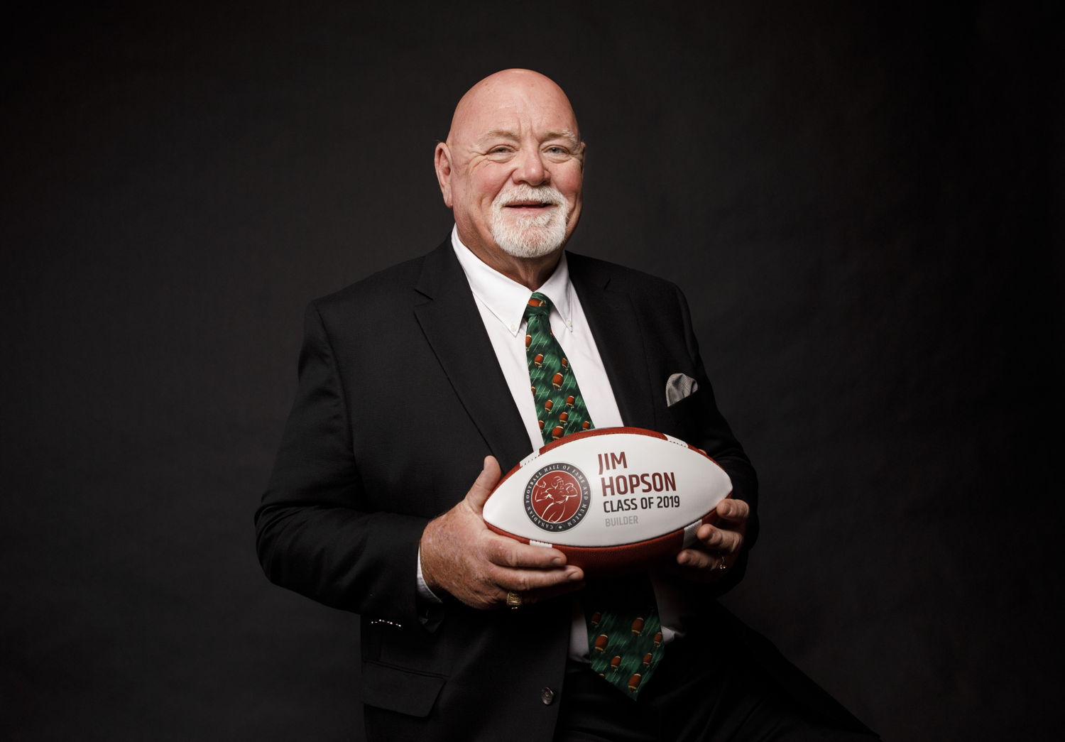 Jim Hopson, Canadian Football Hall of Fame Class of 2019 Inductee. Photo credit: CFL.ca/Kevin Sousa