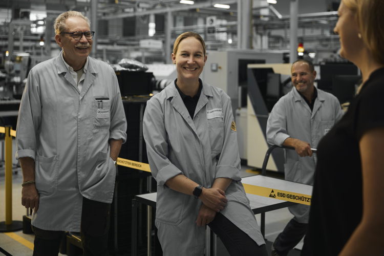 Sennheiser production team