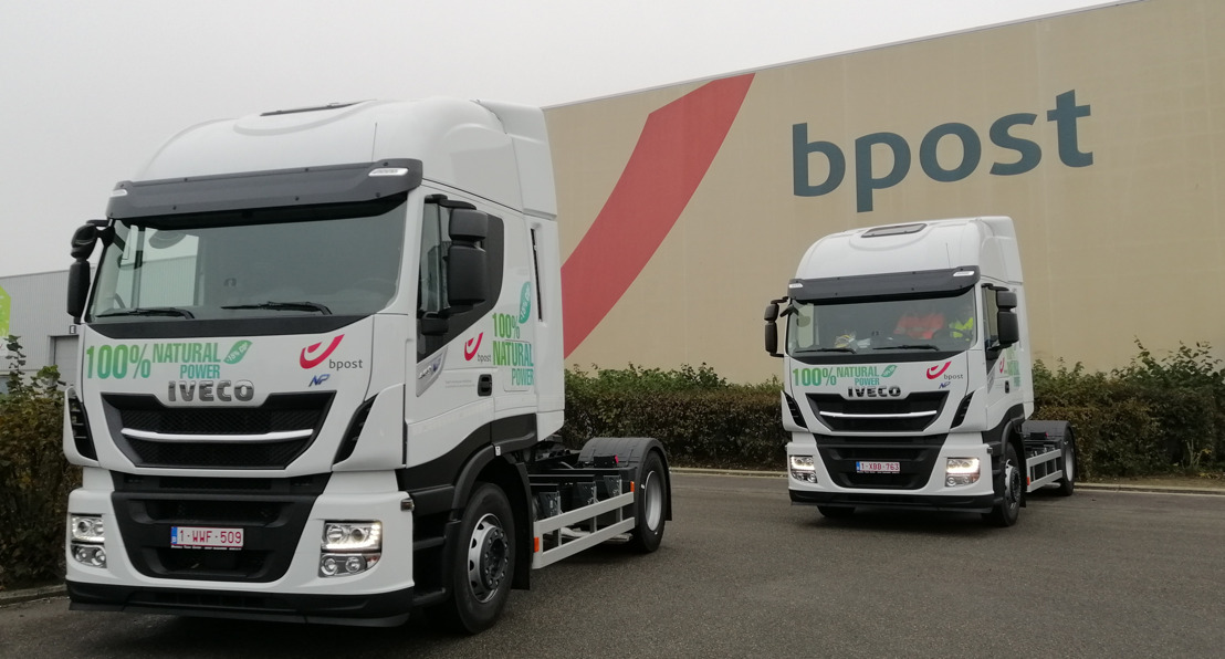 More than 40% of bpost-branded vehicles are now eco-friendly