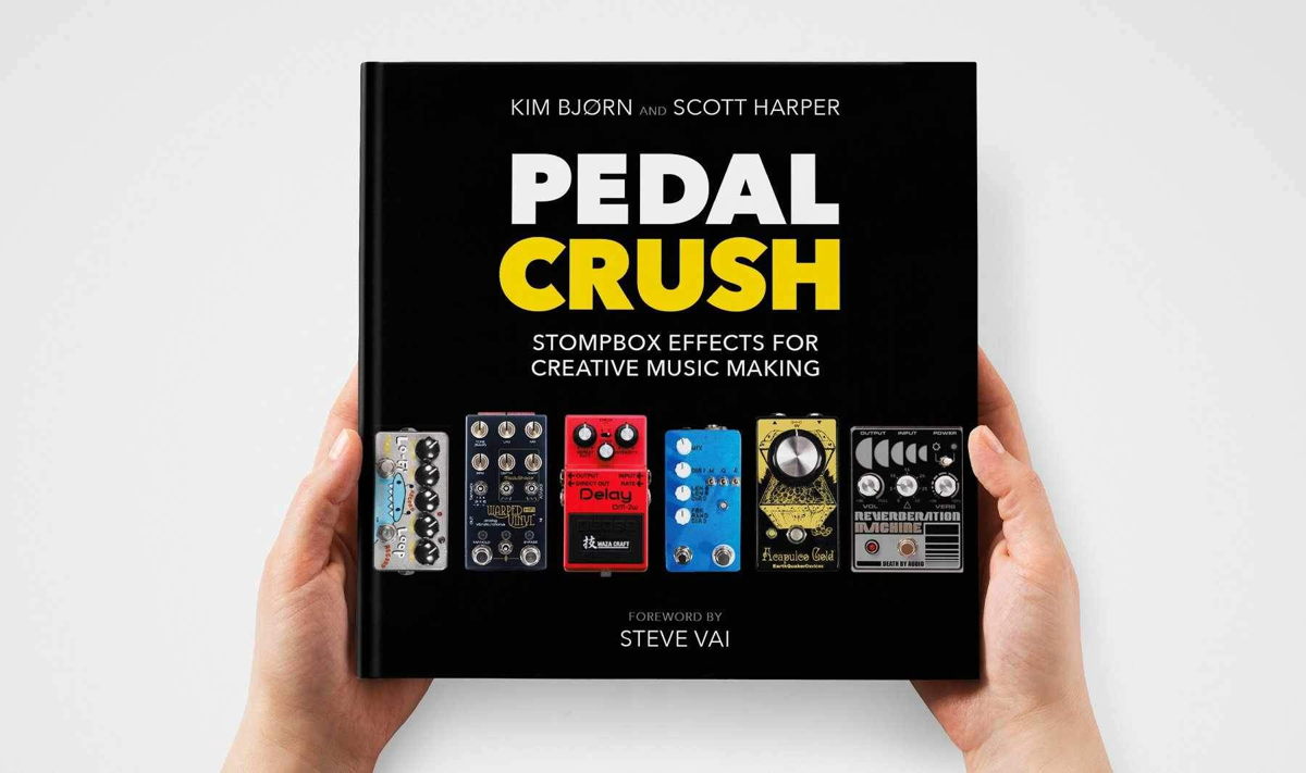 PEDAL CRUSH is a 376-page trip into the expansive, eclectic, and mesmerizing world of effects pedals. 