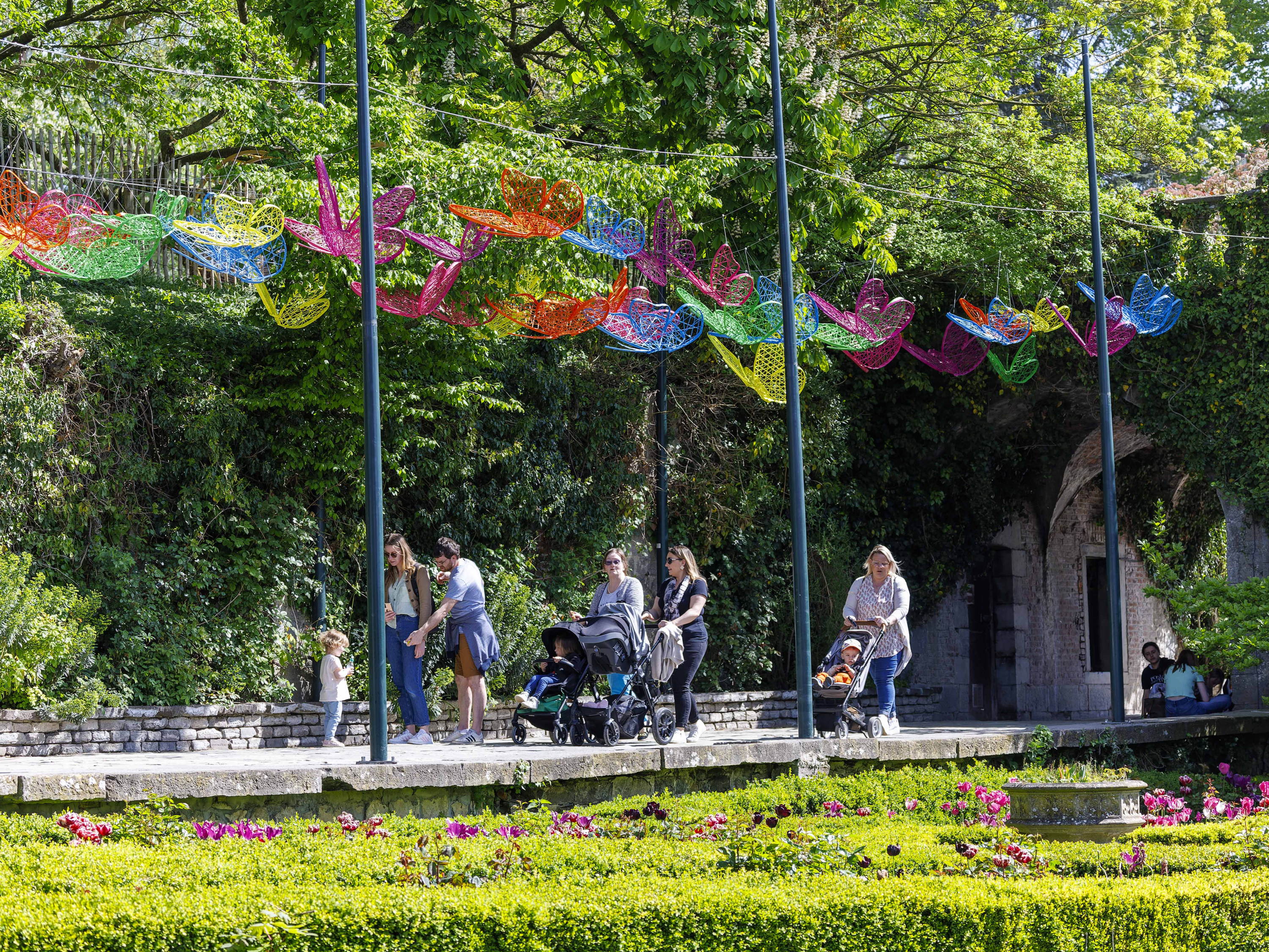 Vacances en fleurs à Pairi Daiza