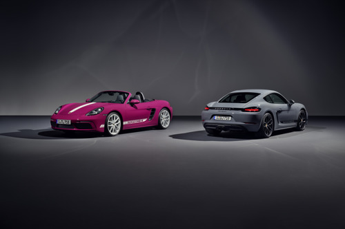 De nieuwe Porsche 718 Style Edition-modellen