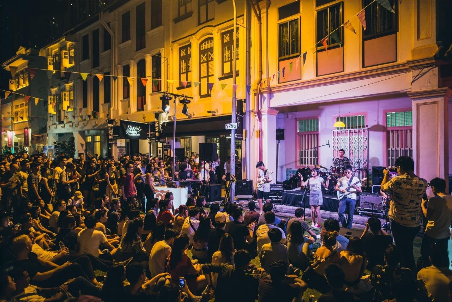 Music and revelry at Find Your Folks @Jalan Besar. Photo courtesy of LOPELAB