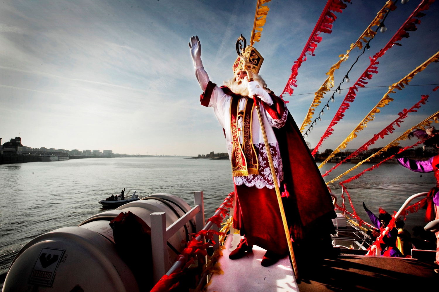 Sinterklaas op de stoomboot (c) Tom Dirven