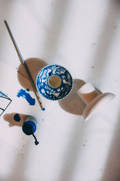 Artwork Pablo Lücker x Delfts Blauw