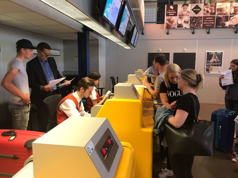 Atilay Uslu aan het werk op MAA 2