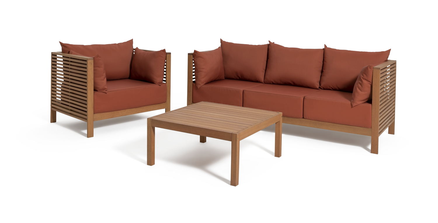 Habitat Koral sofa set, £950
