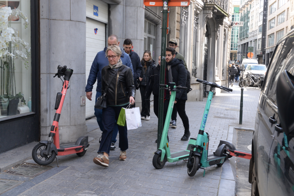 Restriction on e-scooters in Brussels suspended