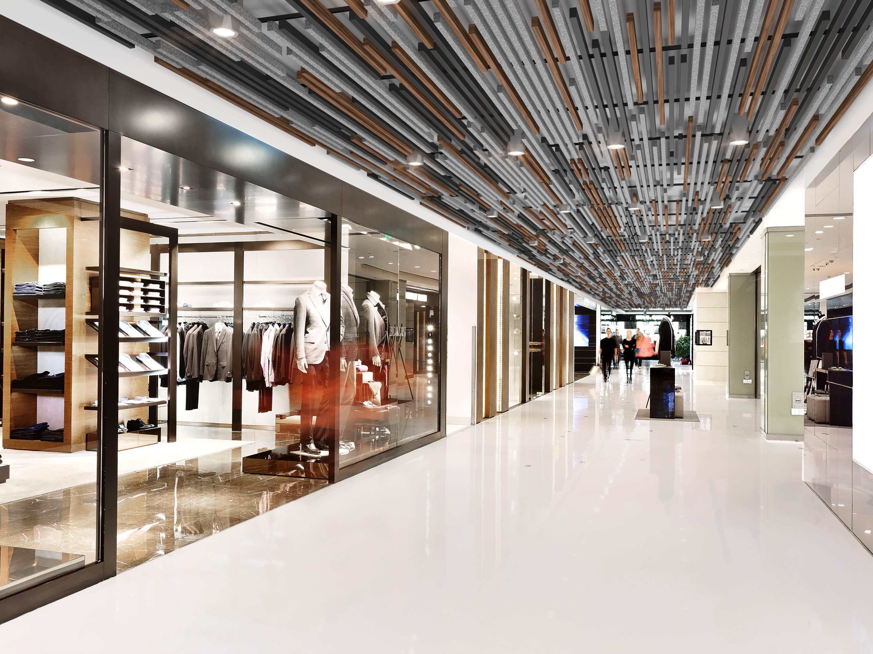 Hunter Douglas lanceert Combi-Line draagsysteem voor multi-panel ontwerp