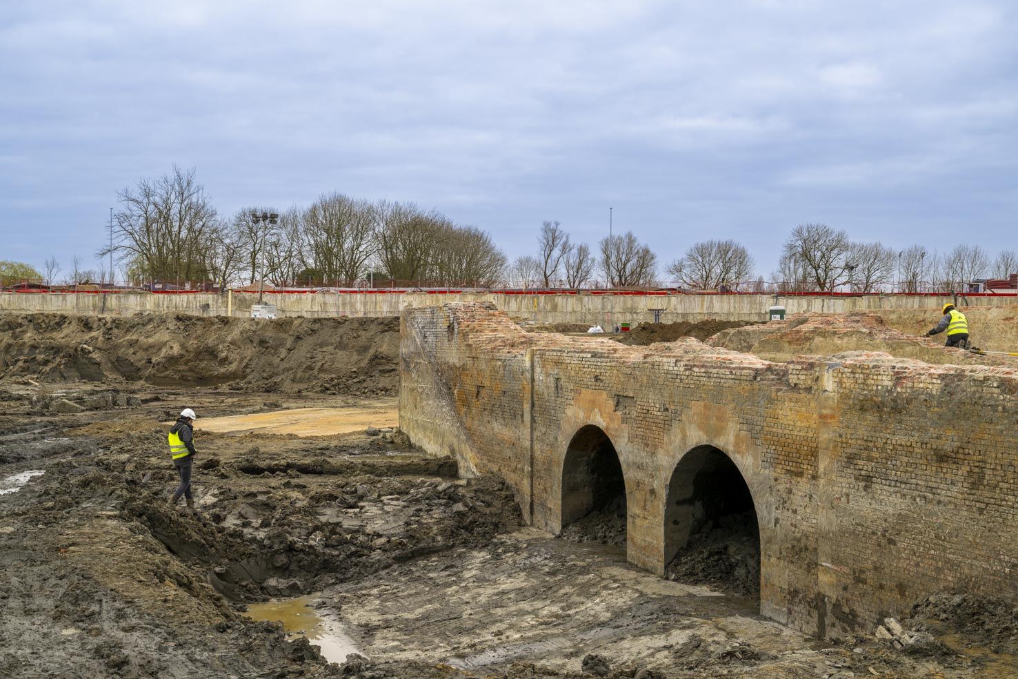 Foto van de opgravingen ©FrederikBeyens